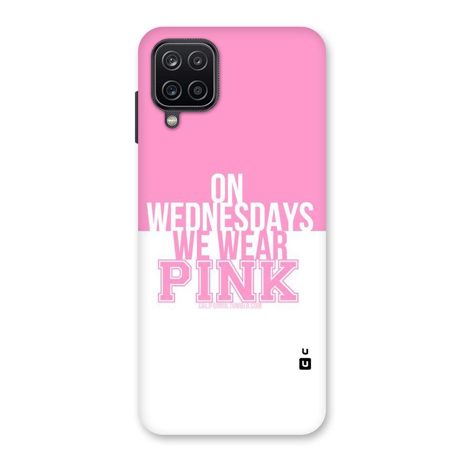 Wear Pink Back Case for Galaxy A12