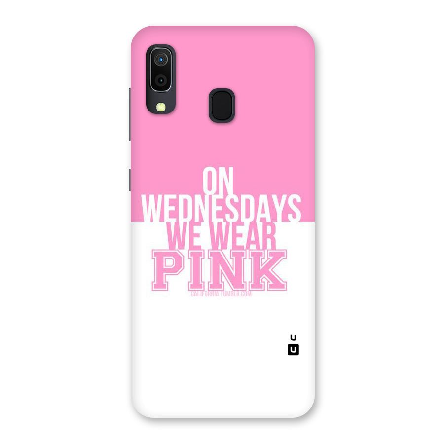 Wear Pink Back Case for Galaxy A20