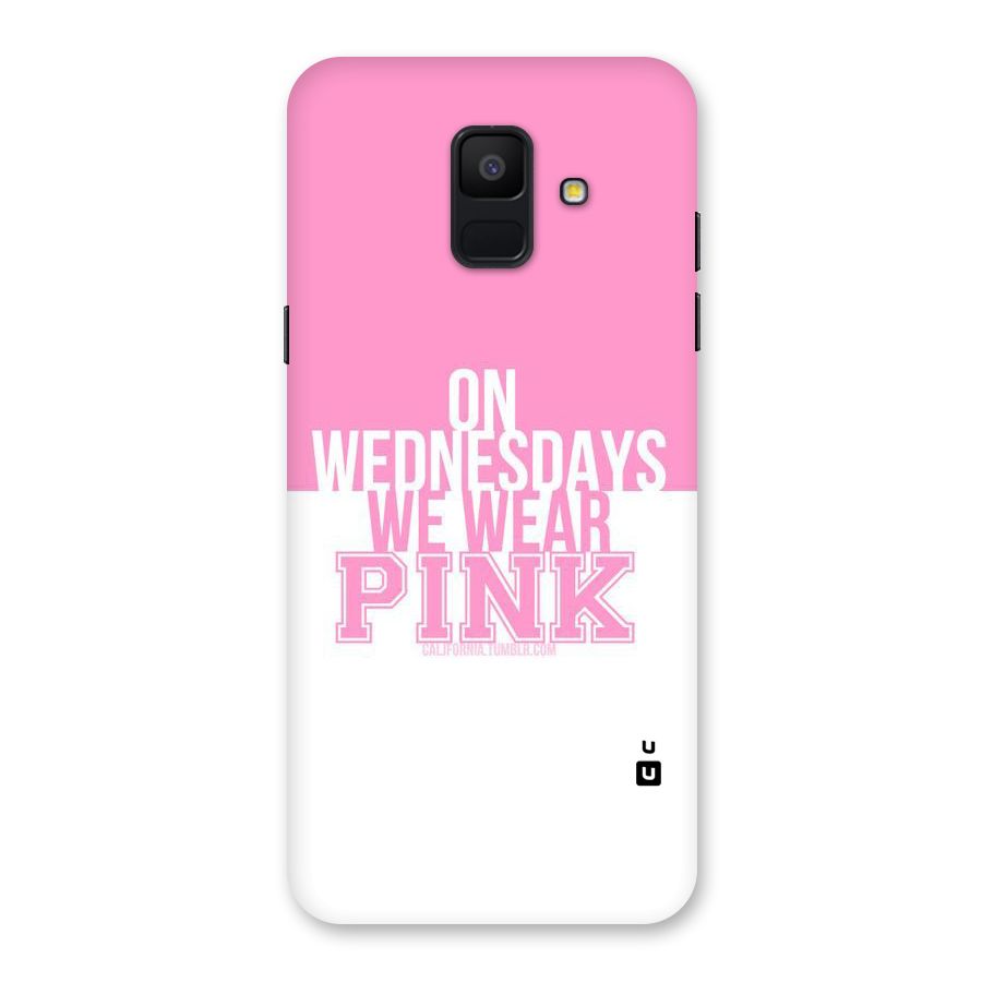 Wear Pink Back Case for Galaxy A6 (2018)