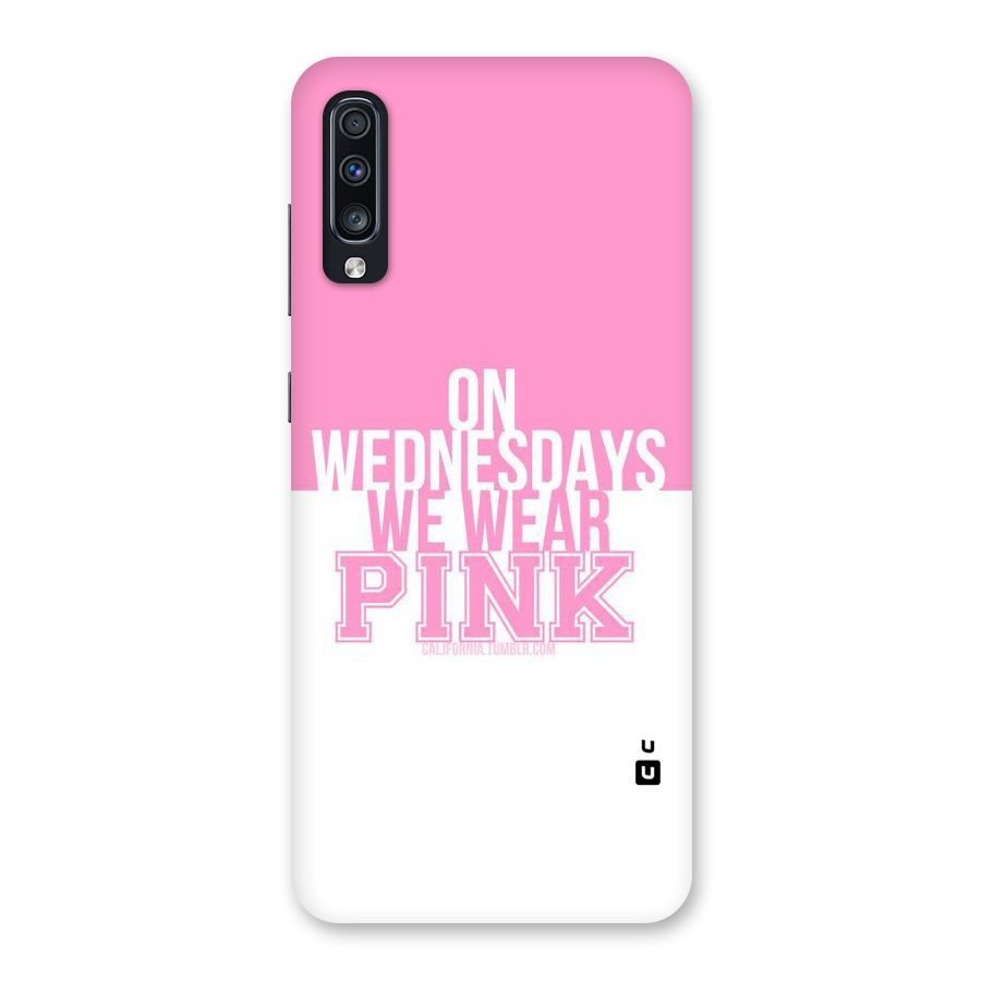 Wear Pink Back Case for Galaxy A70