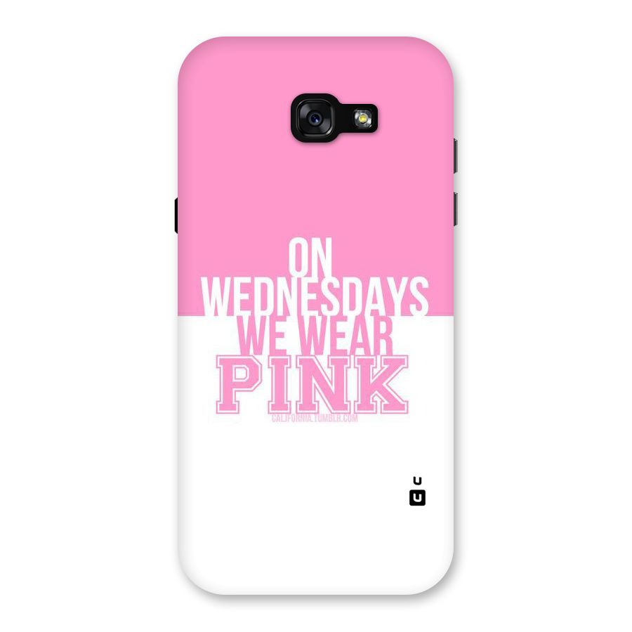 Wear Pink Back Case for Galaxy A7 (2017)