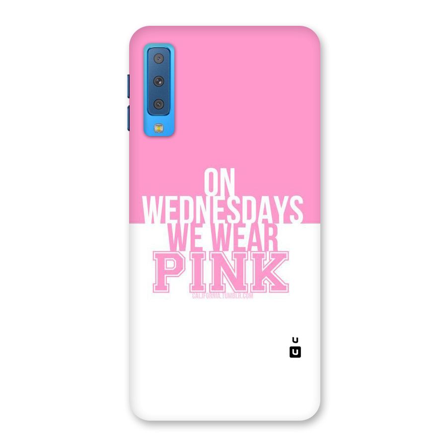 Wear Pink Back Case for Galaxy A7 (2018)