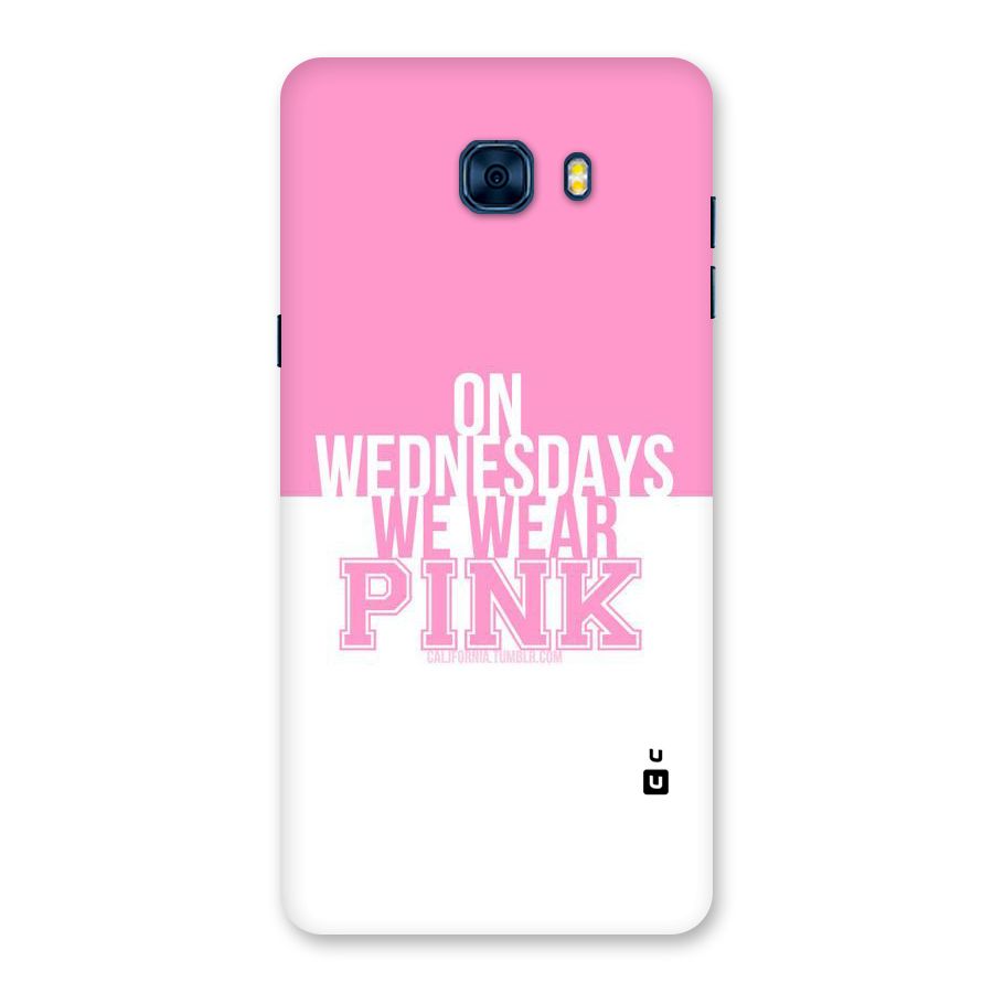 Wear Pink Back Case for Galaxy C7 Pro