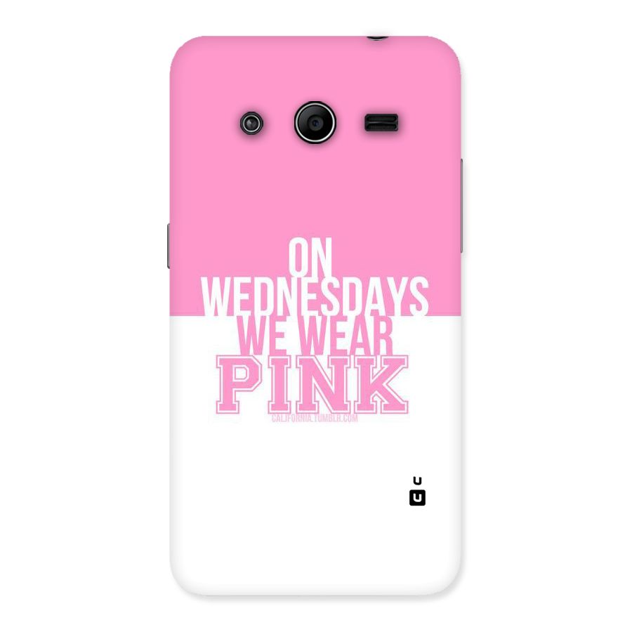Wear Pink Back Case for Galaxy Core 2
