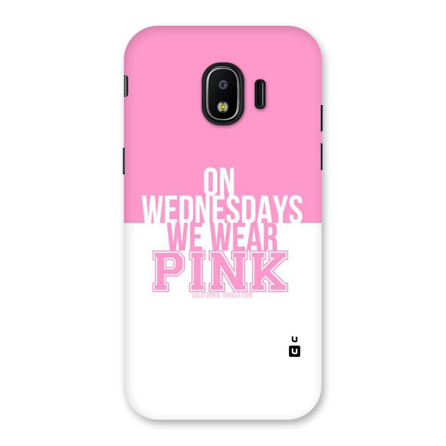 Wear Pink Back Case for Galaxy J2 Pro 2018