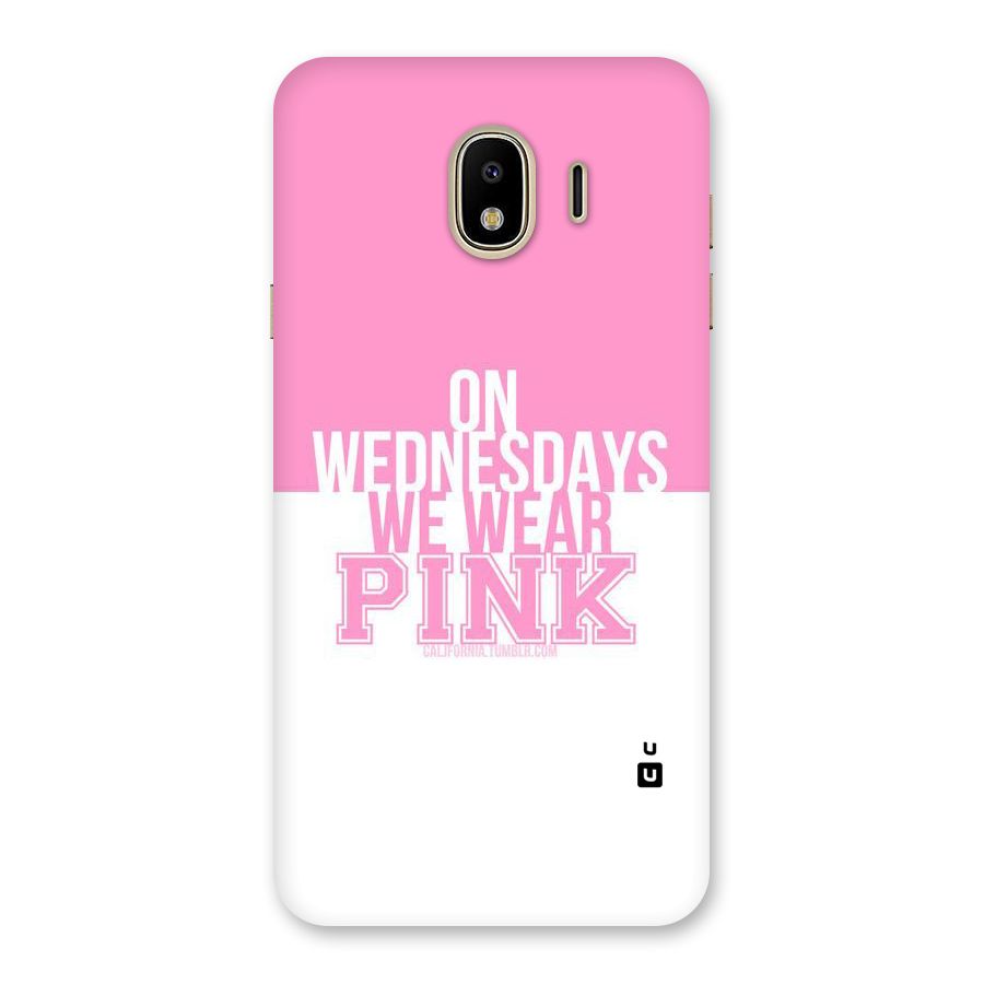 Wear Pink Back Case for Galaxy J4