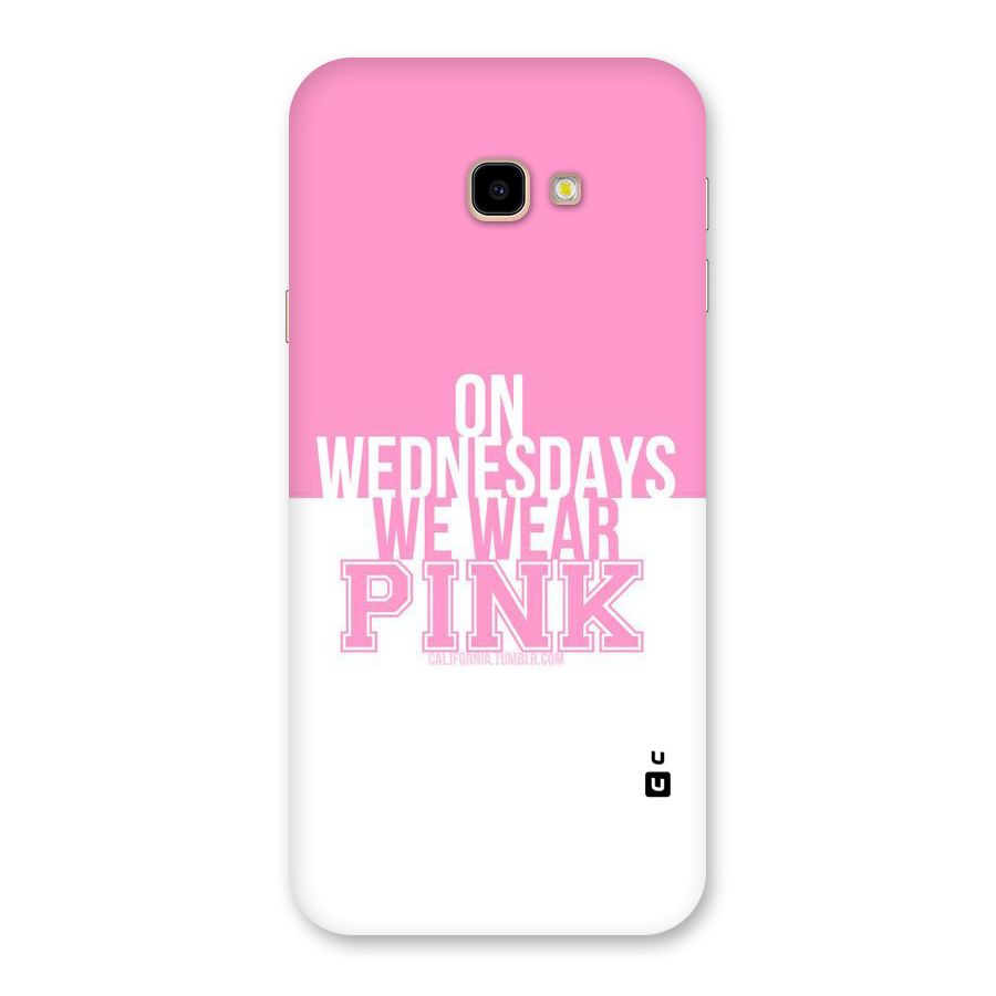 Wear Pink Back Case for Galaxy J4 Plus