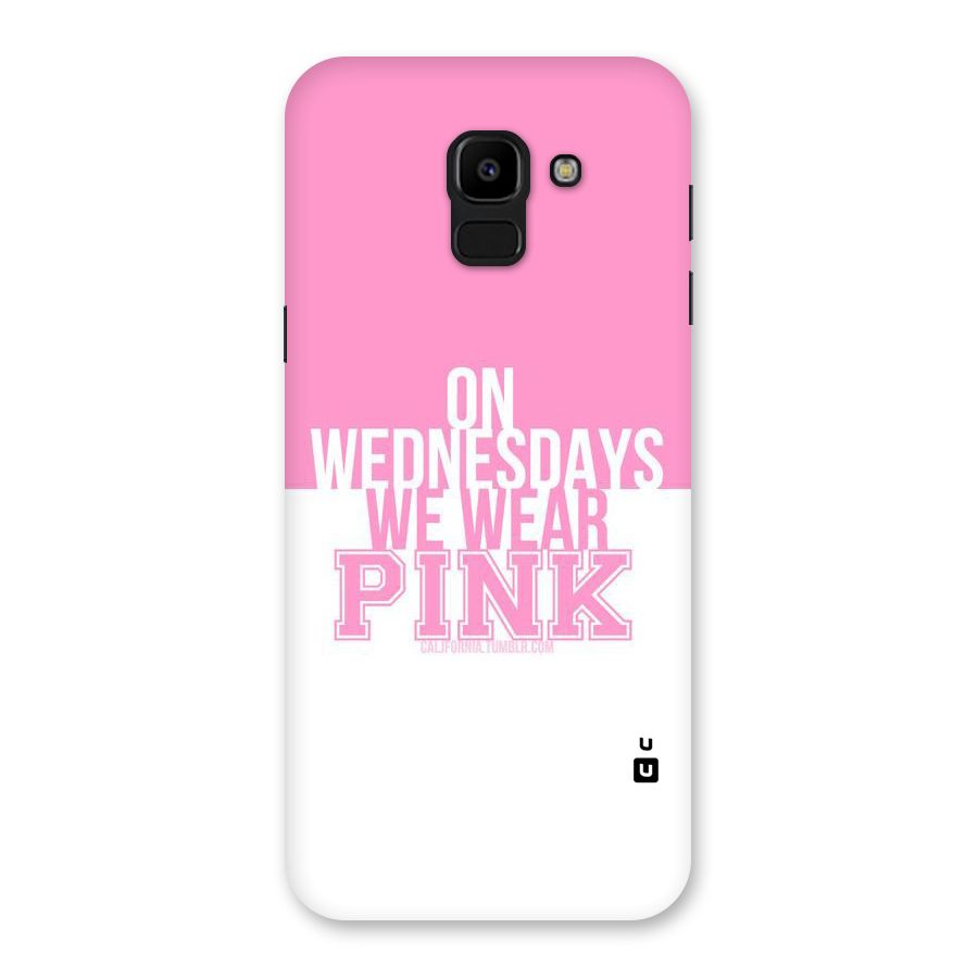 Wear Pink Back Case for Galaxy J6