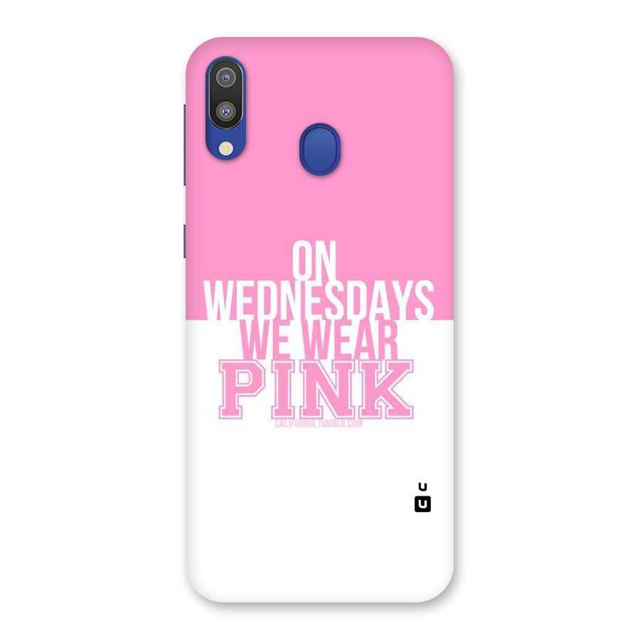 Wear Pink Back Case for Galaxy M20
