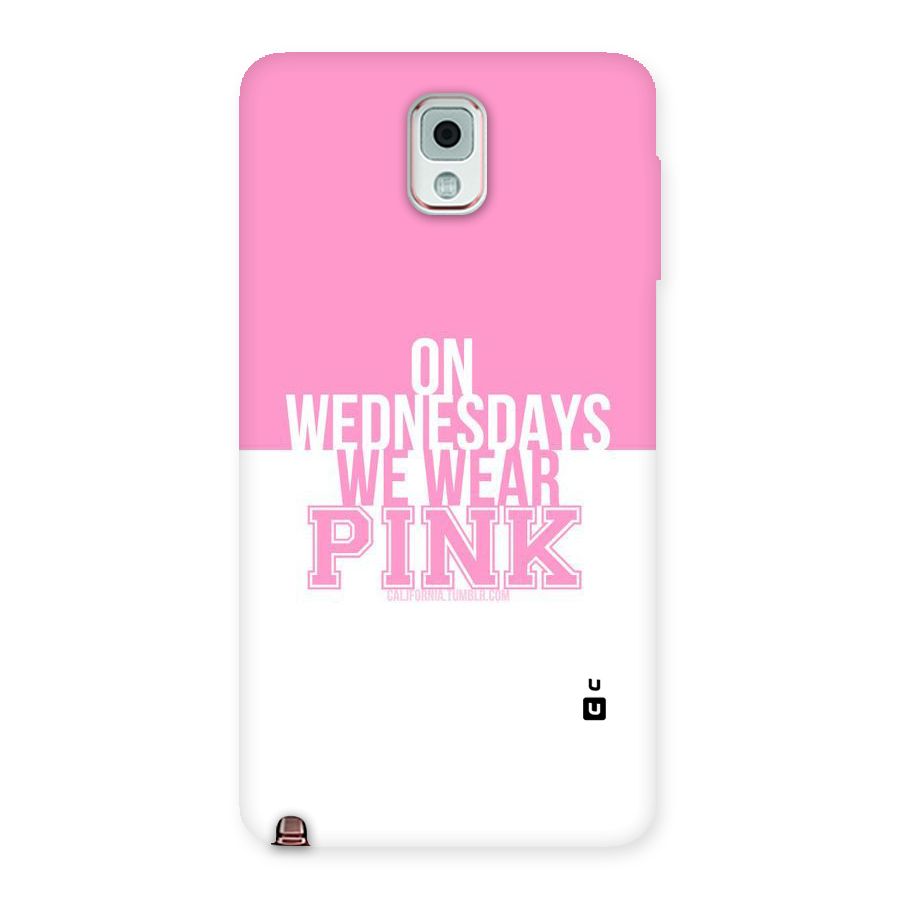 Wear Pink Back Case for Galaxy Note 3