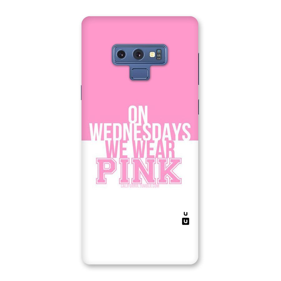 Wear Pink Back Case for Galaxy Note 9