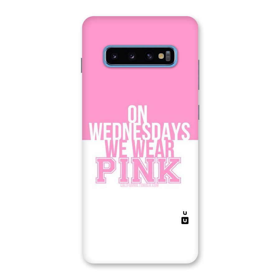 Wear Pink Back Case for Galaxy S10 Plus