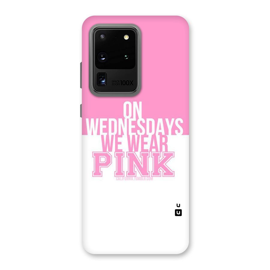 Wear Pink Back Case for Galaxy S20 Ultra