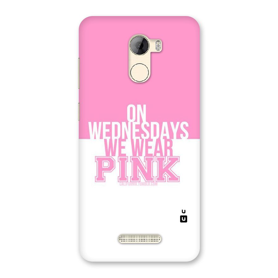 Wear Pink Back Case for Gionee A1 LIte