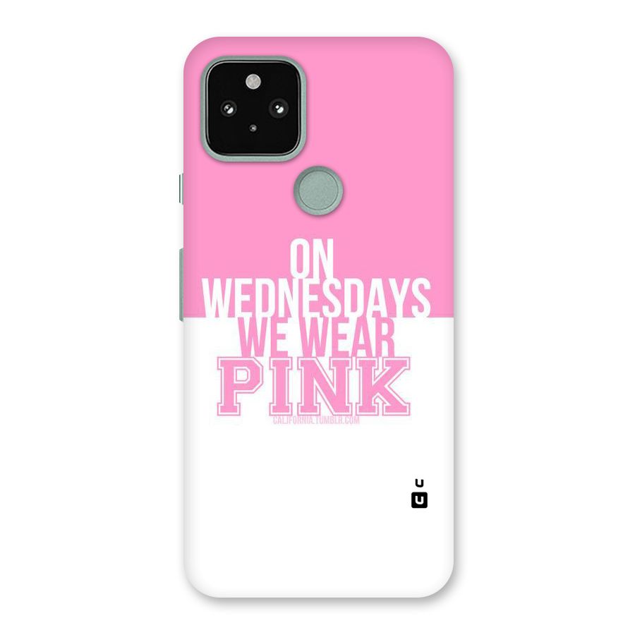 Wear Pink Back Case for Google Pixel 5