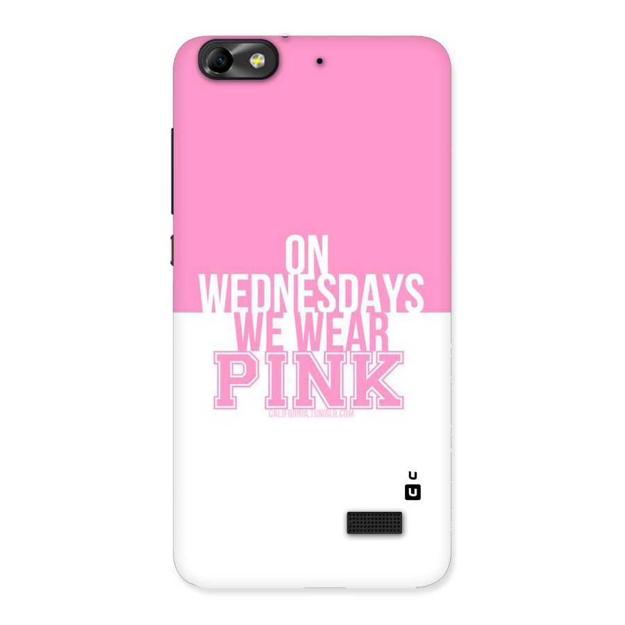 Wear Pink Back Case for Honor 4C