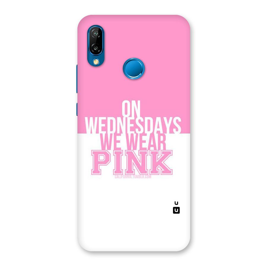 Wear Pink Back Case for Huawei P20 Lite