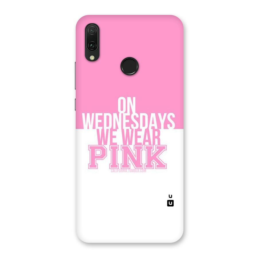Wear Pink Back Case for Huawei Y9 (2019)