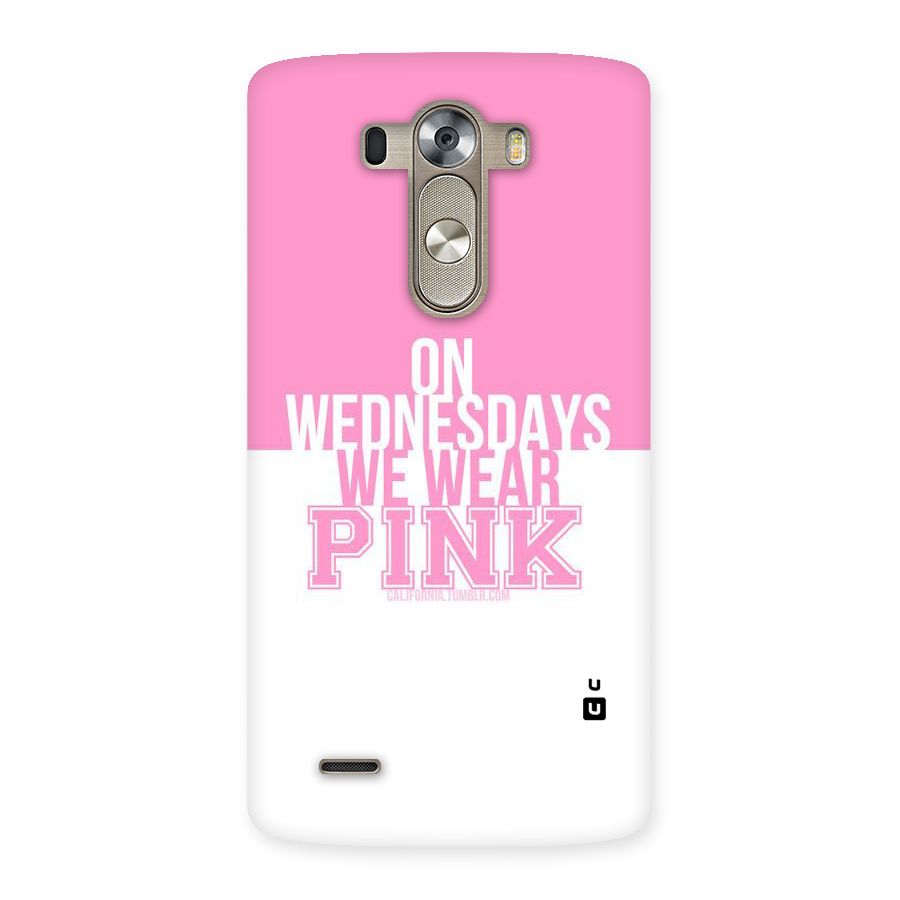 Wear Pink Back Case for LG G3