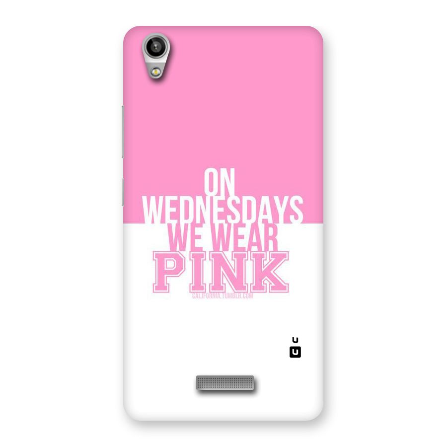 Wear Pink Back Case for Lava-Pixel-V1