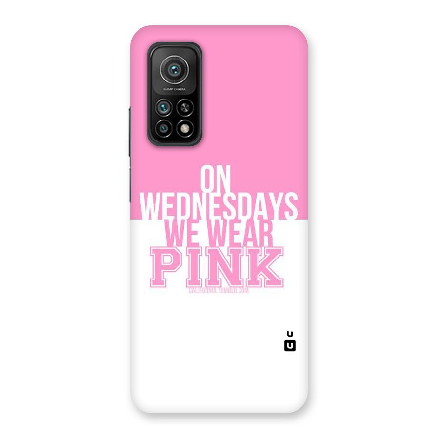 Wear Pink Back Case for Mi 10T 5G