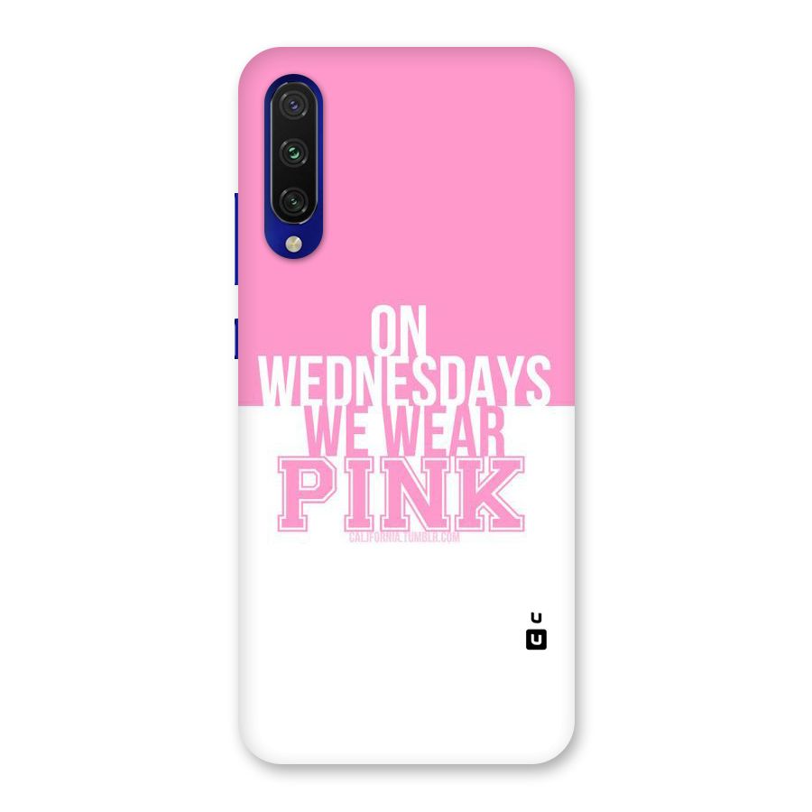 Wear Pink Back Case for Mi A3