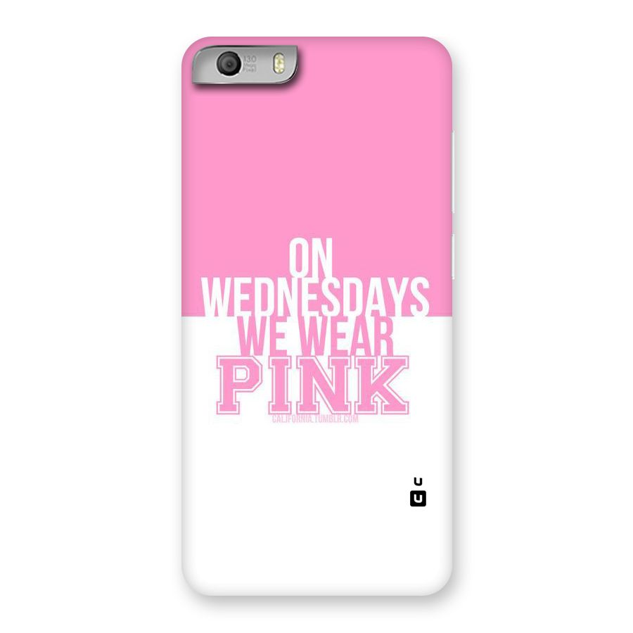 Wear Pink Back Case for Micromax Canvas Knight 2