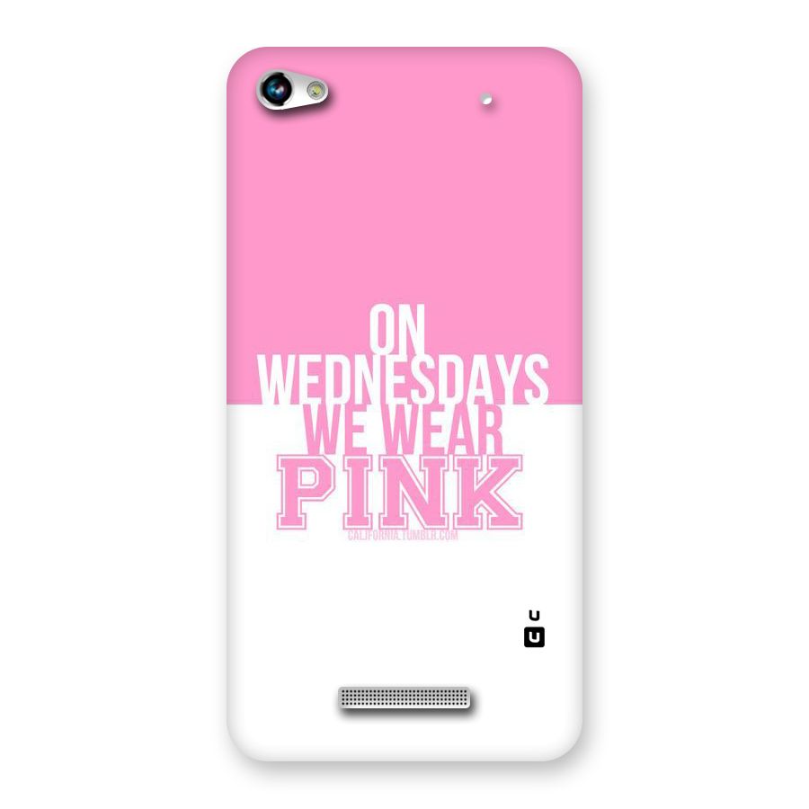 Wear Pink Back Case for Micromax Hue 2