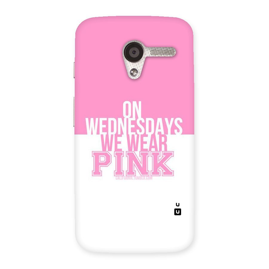 Wear Pink Back Case for Moto X