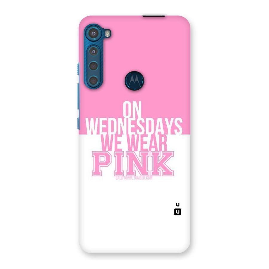 Wear Pink Back Case for Motorola One Fusion Plus