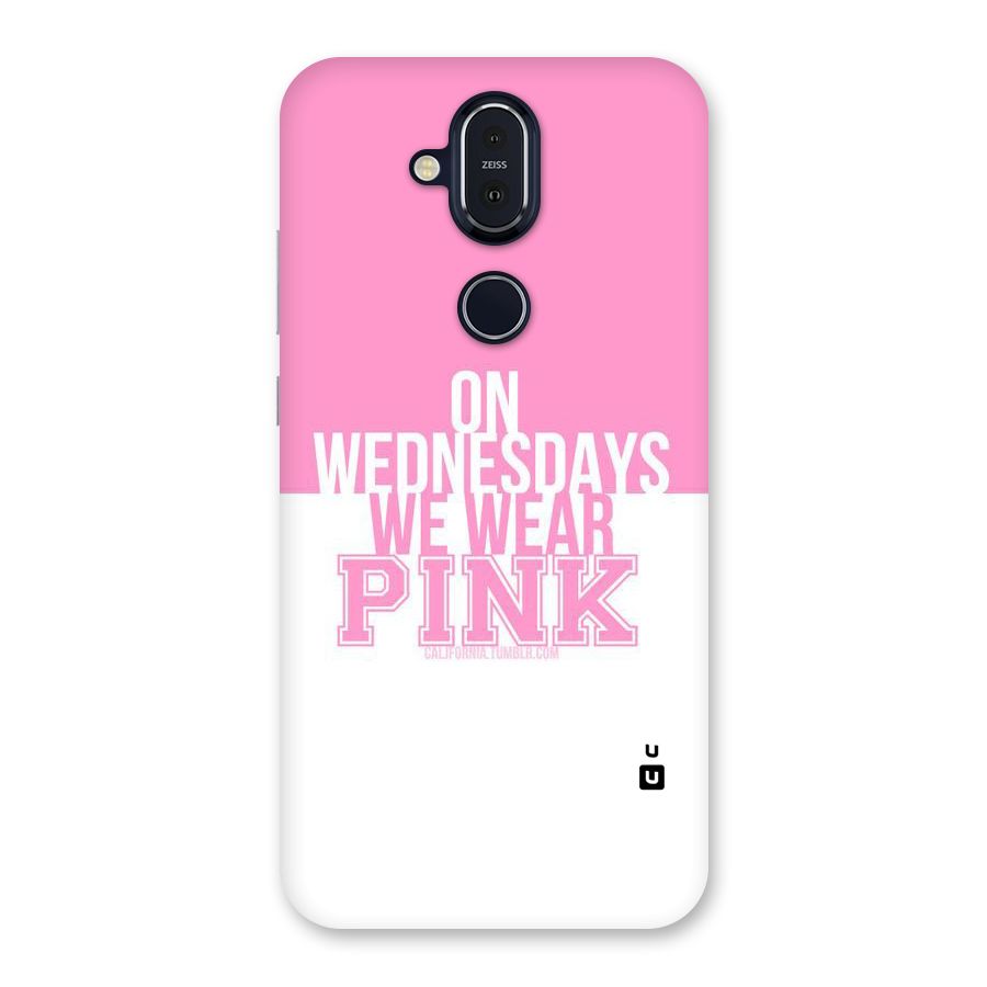 Wear Pink Back Case for Nokia 8.1