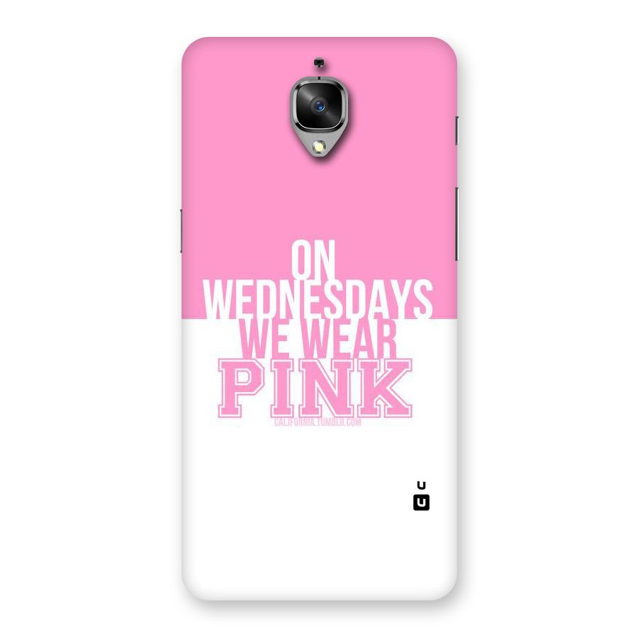 Wear Pink Back Case for OnePlus 3
