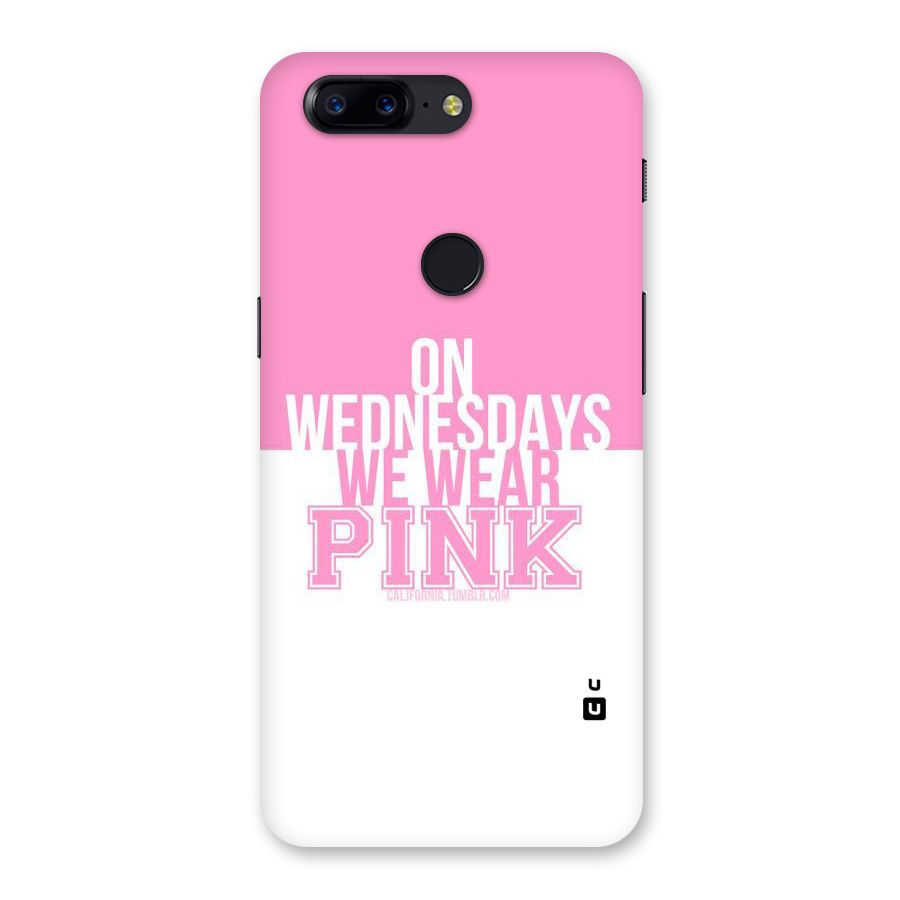 Wear Pink Back Case for OnePlus 5T