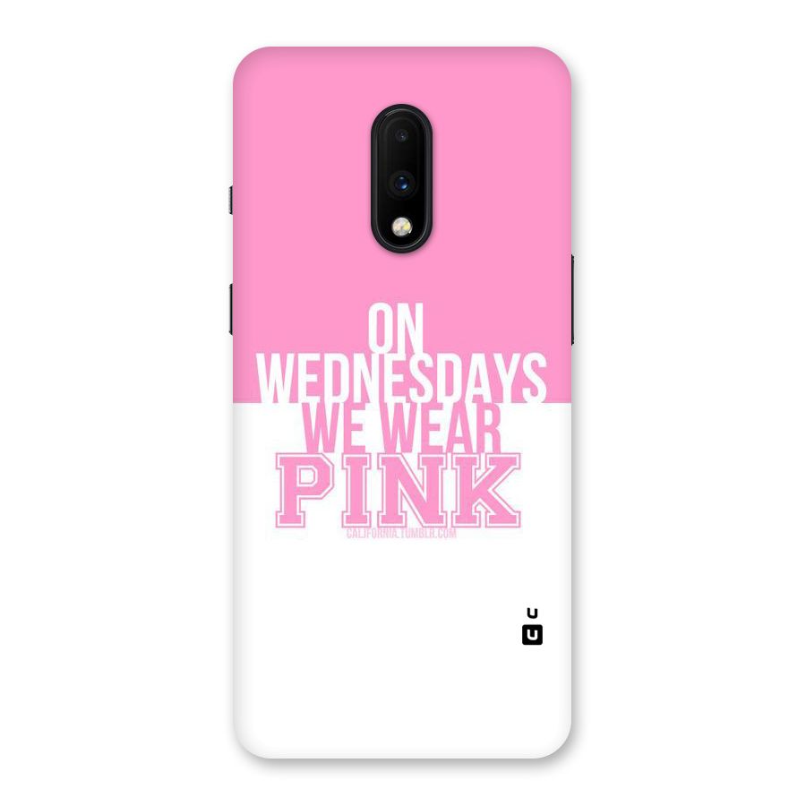 Wear Pink Back Case for OnePlus 7