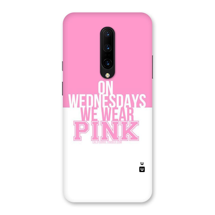 Wear Pink Back Case for OnePlus 7 Pro