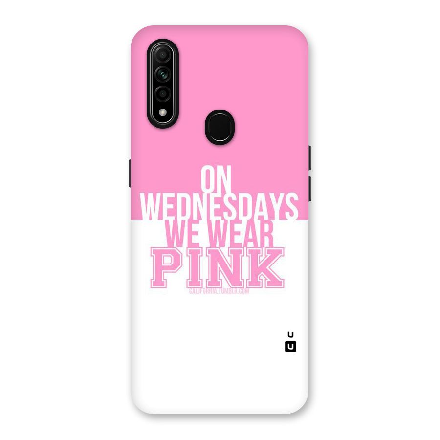 Wear Pink Back Case for Oppo A31