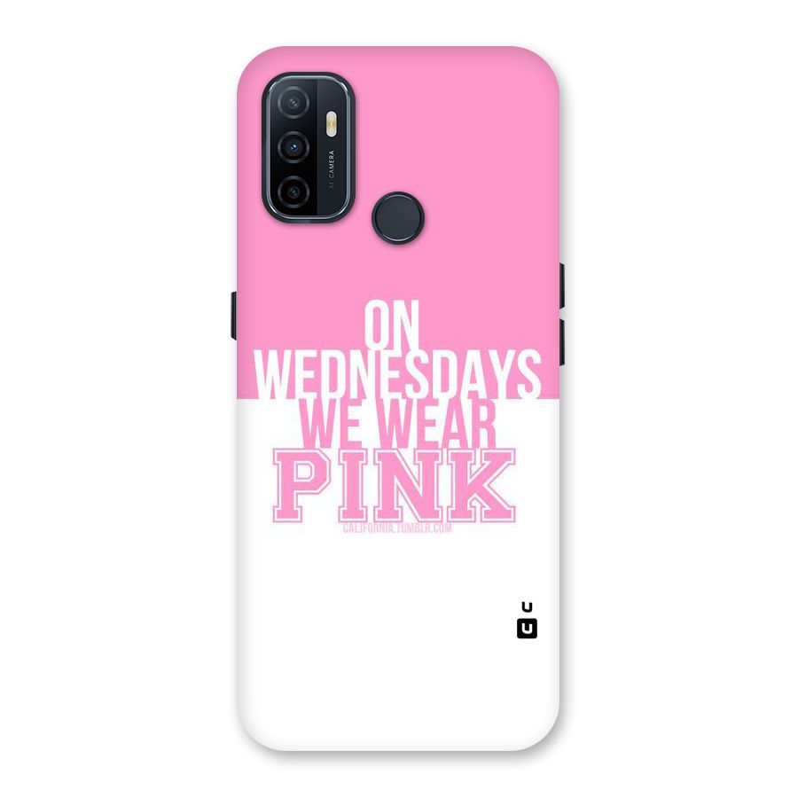 Wear Pink Back Case for Oppo A32