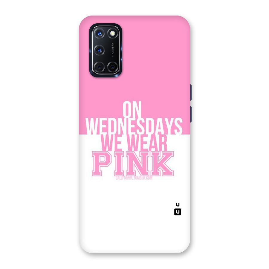 Wear Pink Back Case for Oppo A52