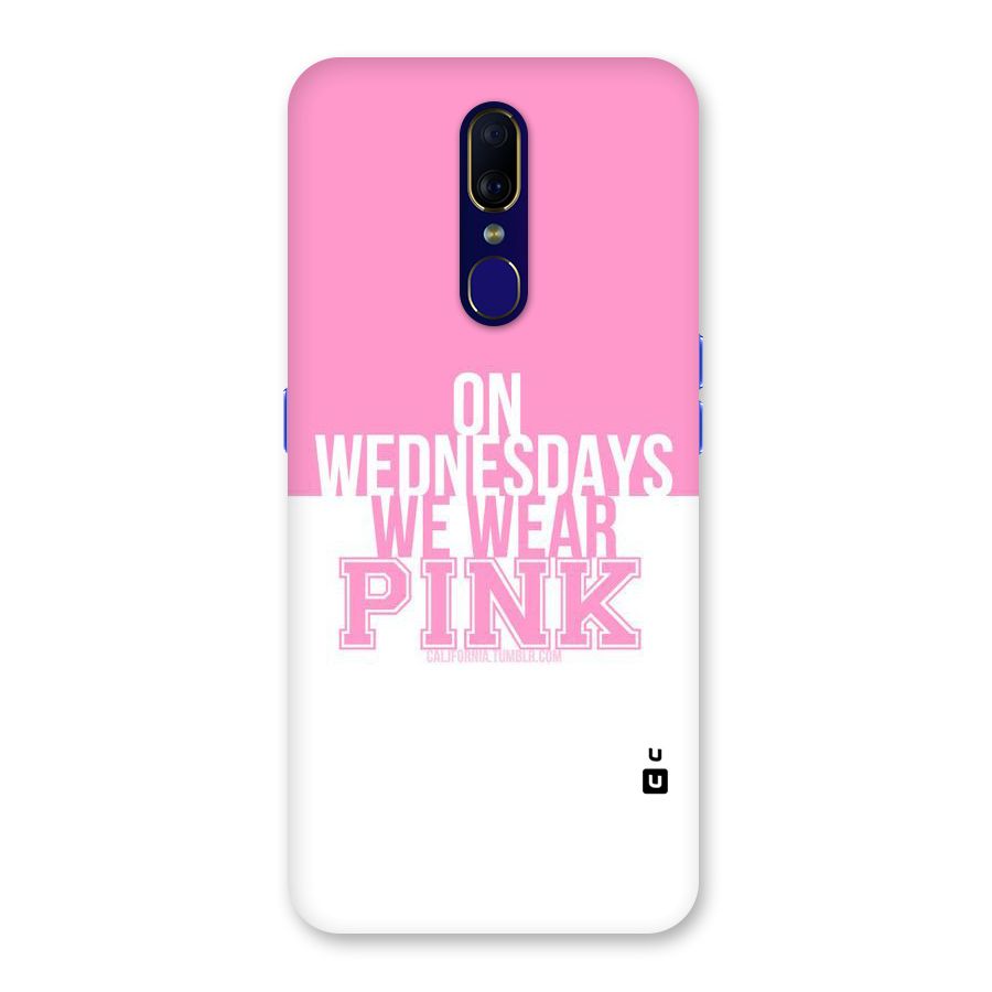 Wear Pink Back Case for Oppo F11
