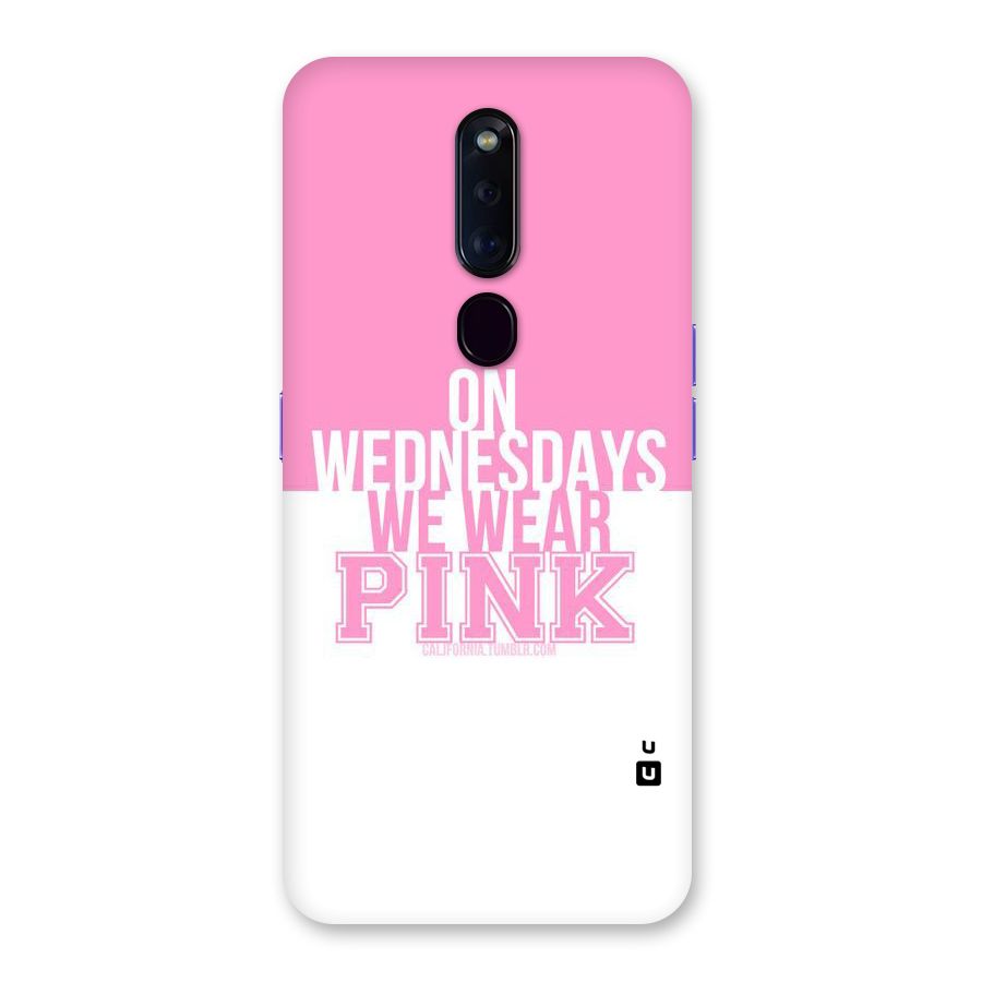 Wear Pink Back Case for Oppo F11 Pro