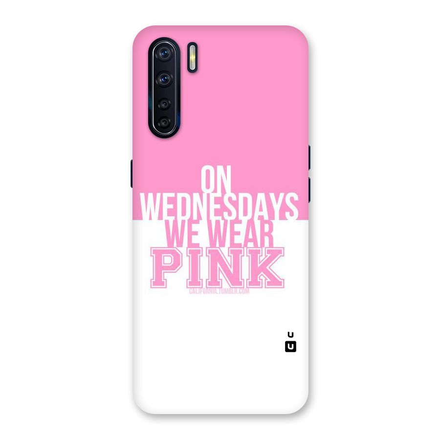 Wear Pink Back Case for Oppo F15
