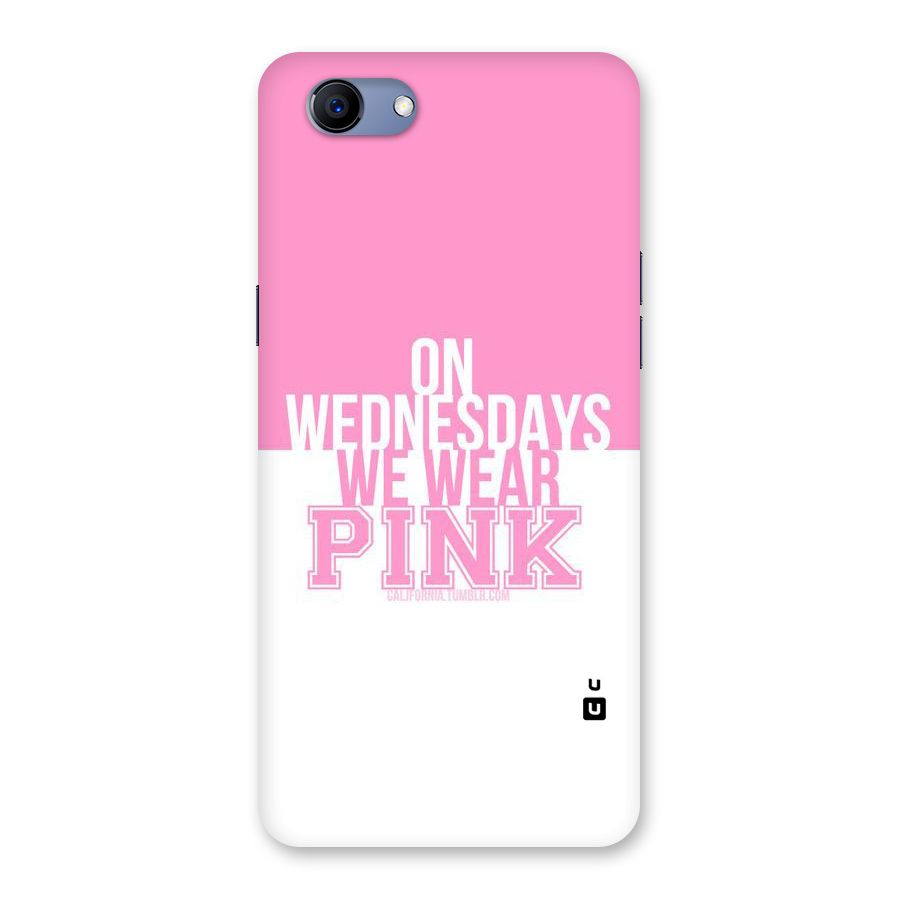 Wear Pink Back Case for Oppo Realme 1