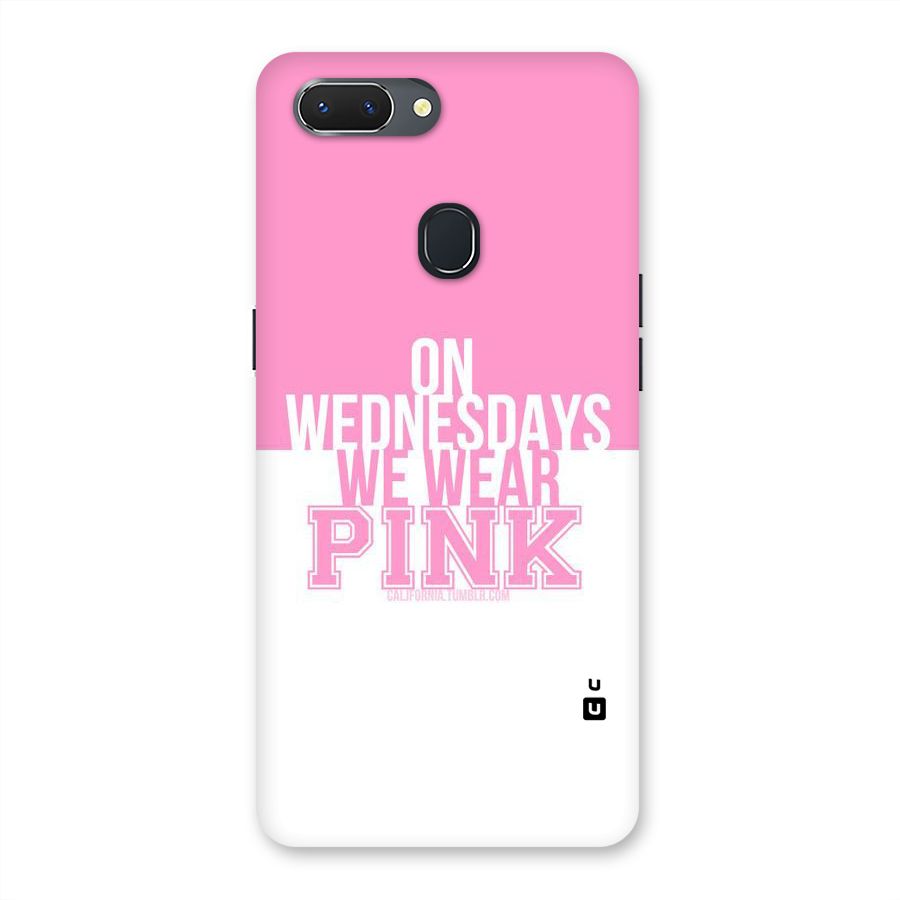 Wear Pink Back Case for Oppo Realme 2