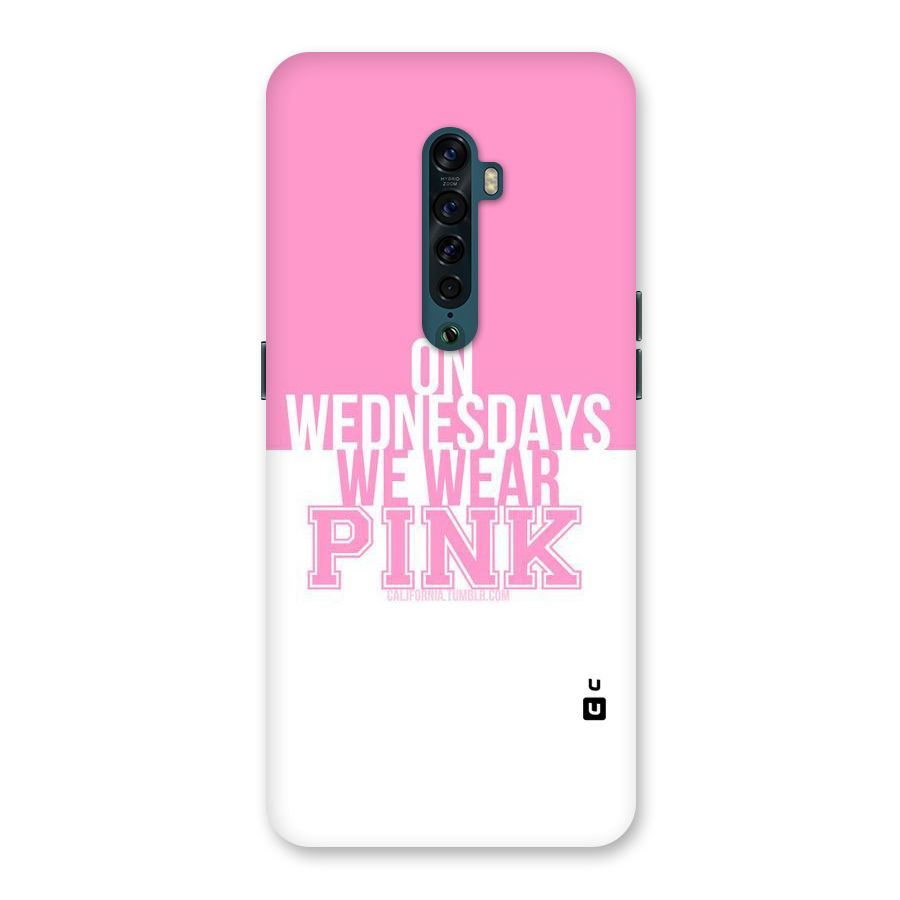 Wear Pink Back Case for Oppo Reno2