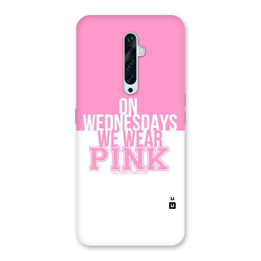 Wear Pink Back Case for Oppo Reno2 Z