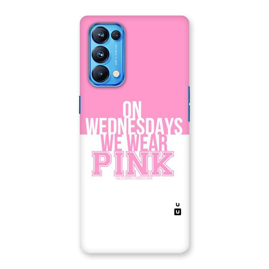 Wear Pink Back Case for Oppo Reno5 Pro 5G