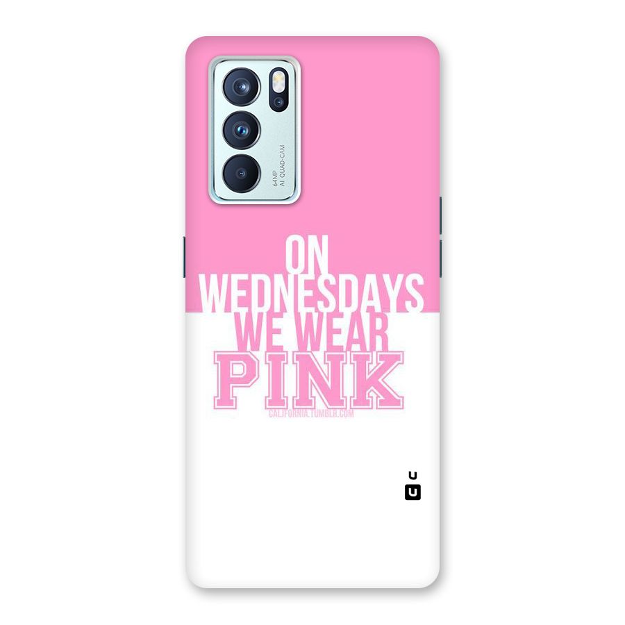 Wear Pink Back Case for Oppo Reno6 Pro 5G