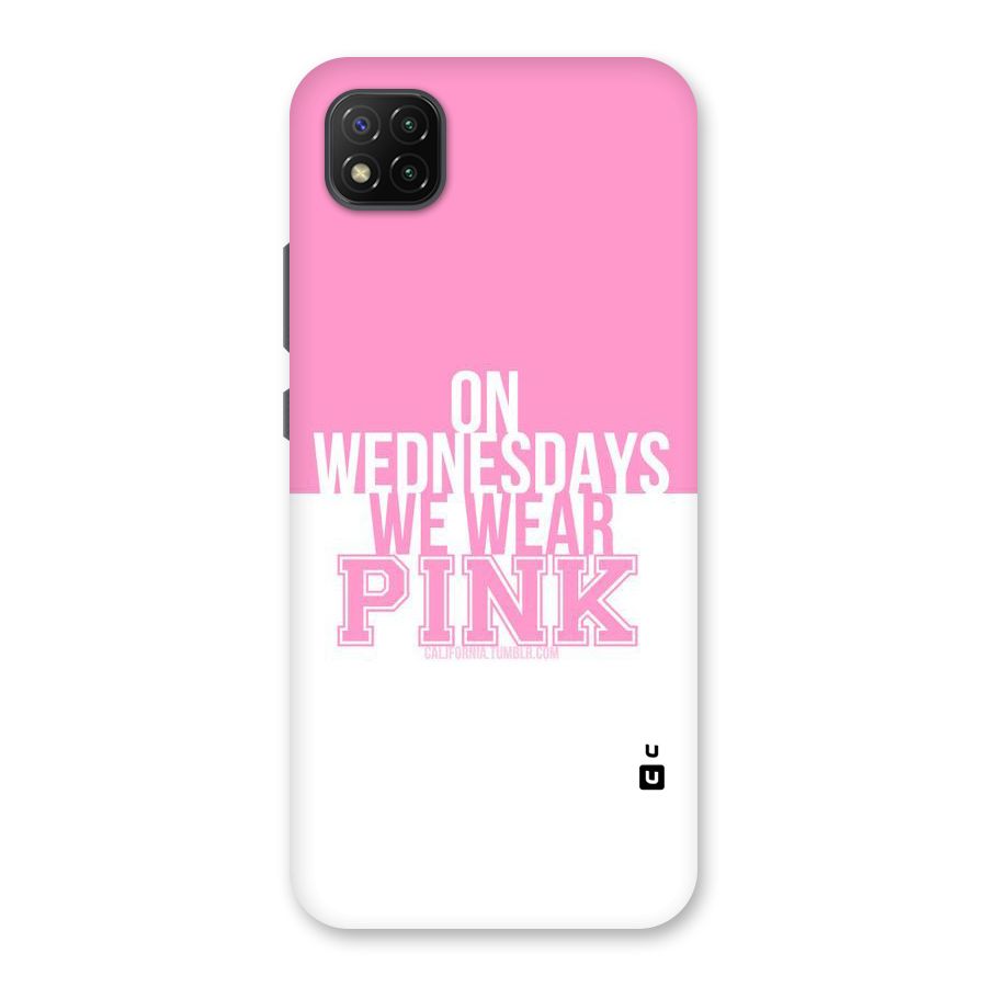 Wear Pink Back Case for Poco C3