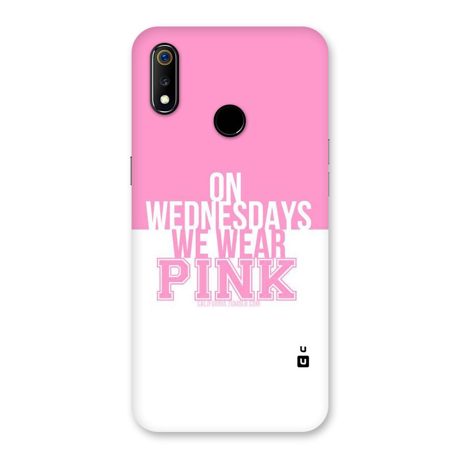 Wear Pink Back Case for Realme 3