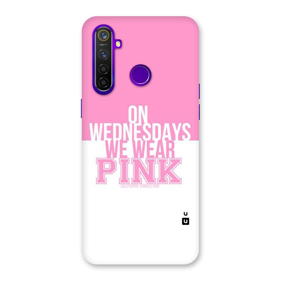 Wear Pink Back Case for Realme 5 Pro